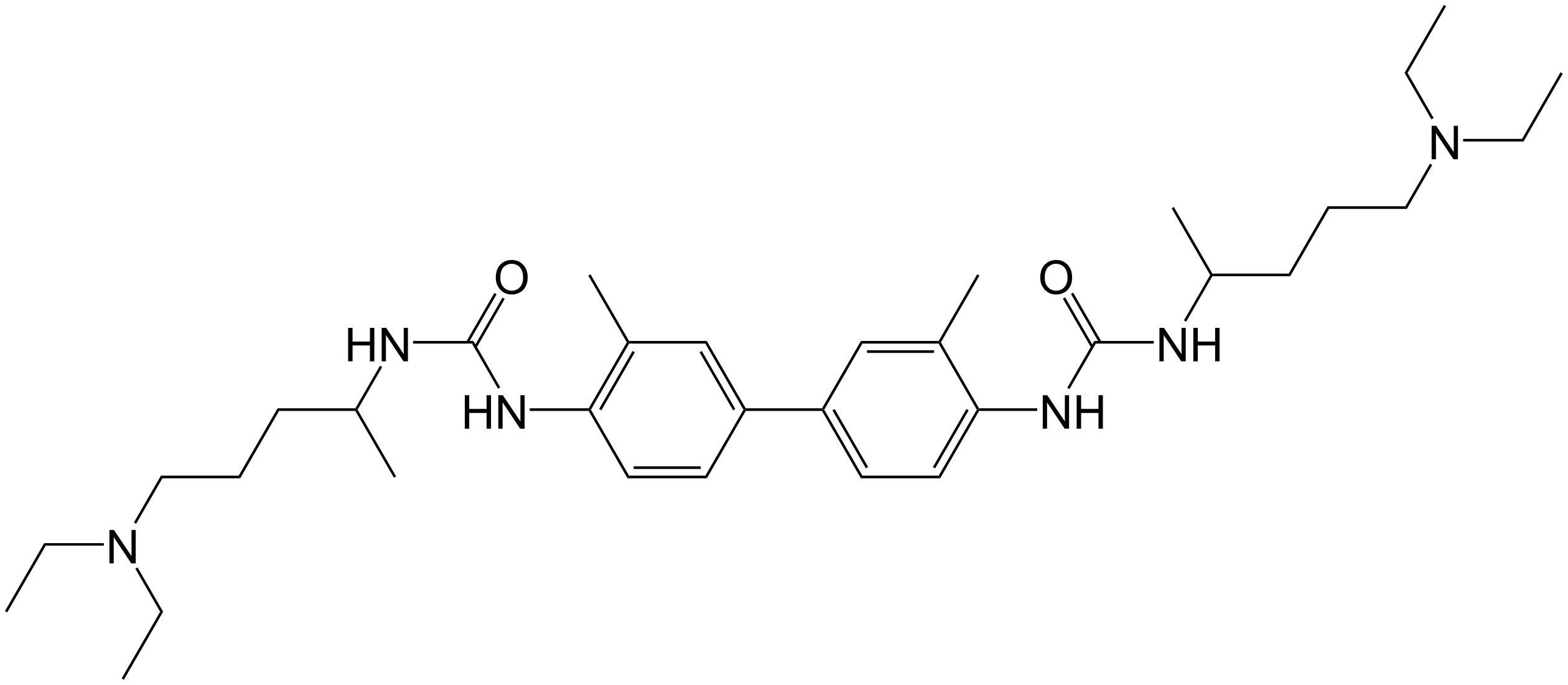  N,N′′-(3,3′-Dimethyl[1,1′-biphenyl]-4,4′-diyl)bis[N′-[4-(diethylamino)-1-methylbutyl]urea]/1838210-61-9